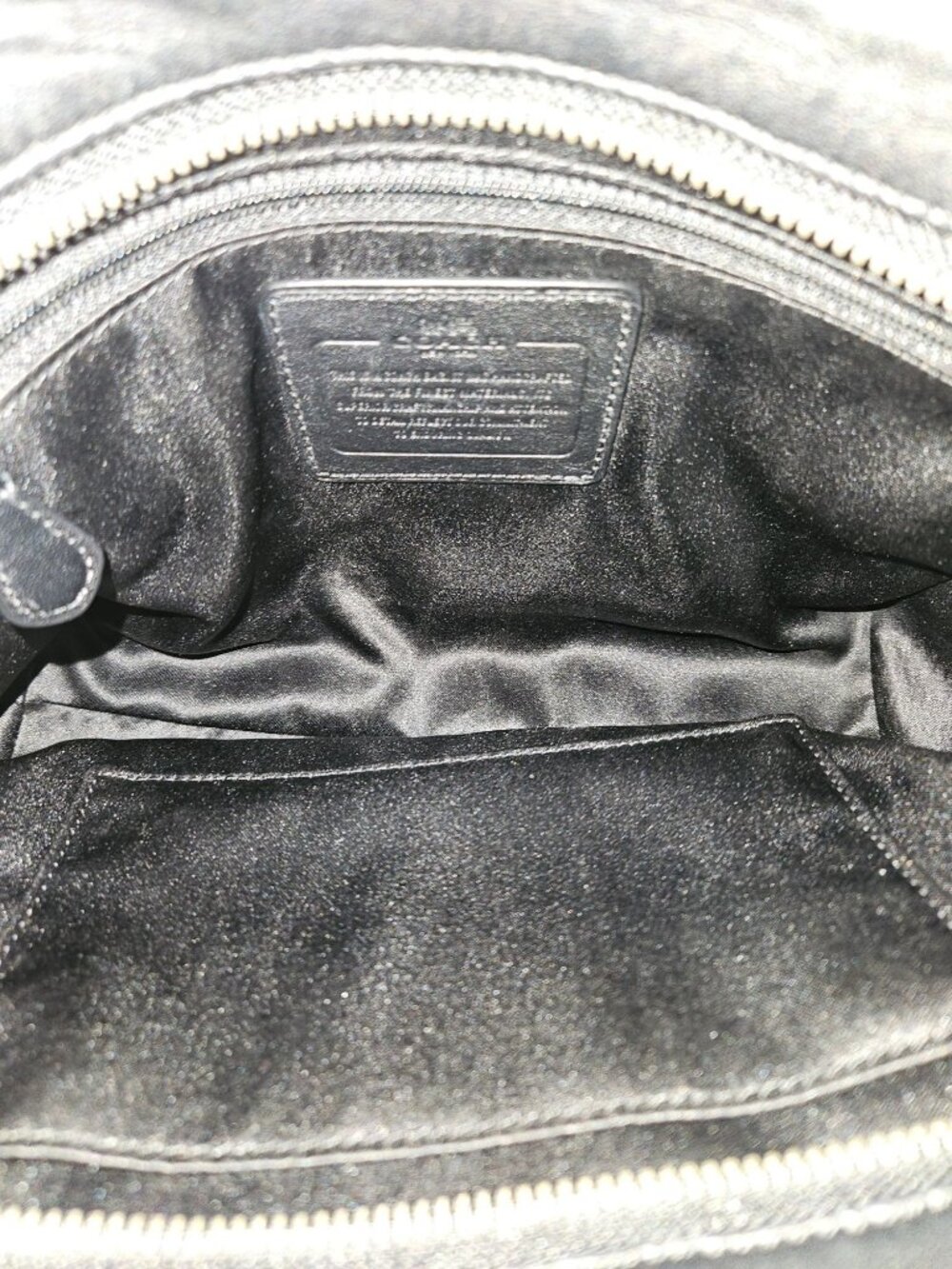 Coach Taylor Signature Bette Black Canvas/Leather Satchel Crossbody Bag - Picture 12 of 16